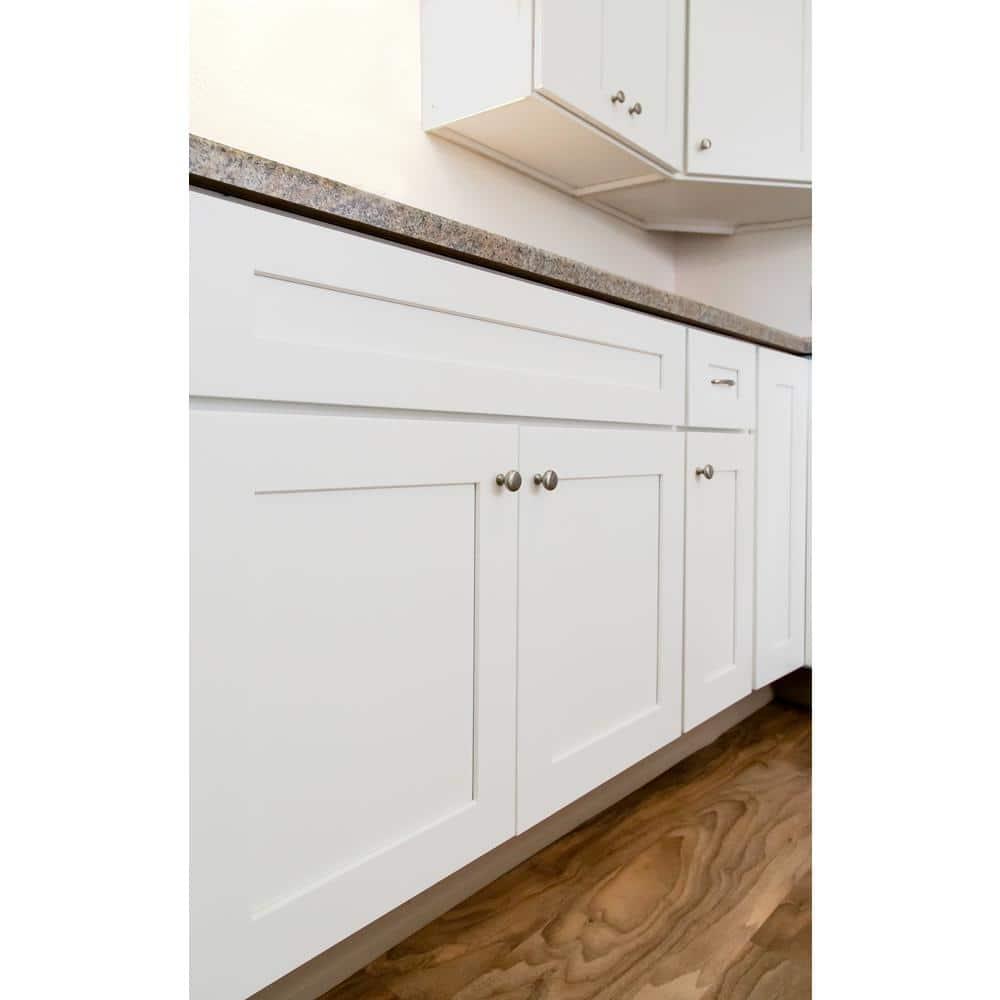 Design House Design House Brookings Unassembled Shaker Sink Base Kitchen Cabinet, White
