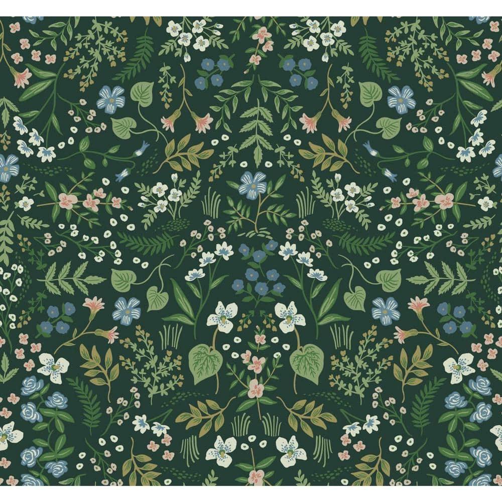 Rifle Paper Co. Wildwood 27' L x 27" W Wallpaper