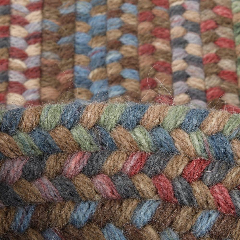 Cage Dusk 2 ft. x 4 ft. Braided Oval Area Rug