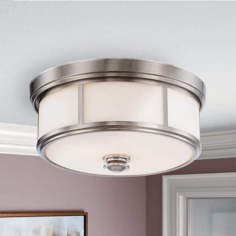 Minka Lavery - Harbour Point - 2 Light Flush Mount in Transitional Style - 6.5