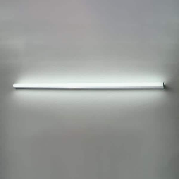 WAC Lighting Nightstick 48" 1-Light LED Aluminum Bathroom Vanity Light in Gray