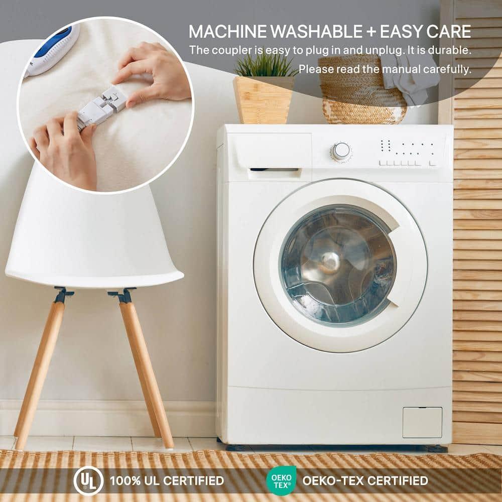 Beautyrest Beautyrest Heated Microlight to Berber Throw