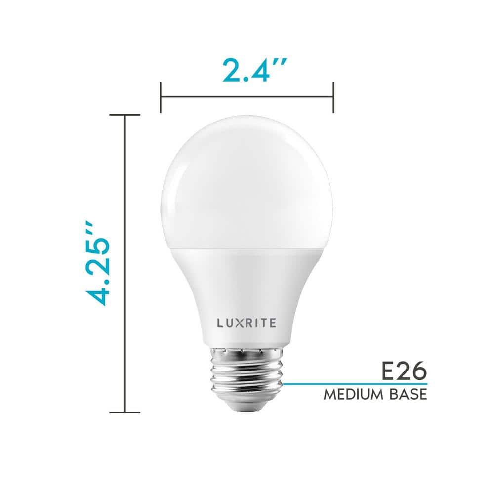 11 Watt (75 Watt Equivalent), A19 LED, Dimmable Light Bulb, E26/Medium (Standard) Base