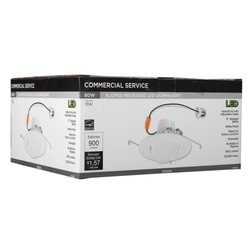 Air-Tight LED Retrofit Recessed Lighting Kit