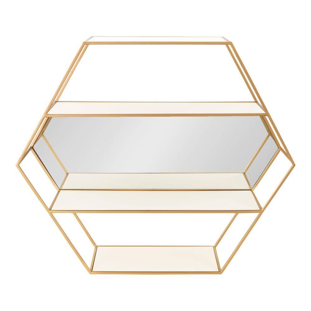 Celestia 3 Piece Hexagon Accent Shelf