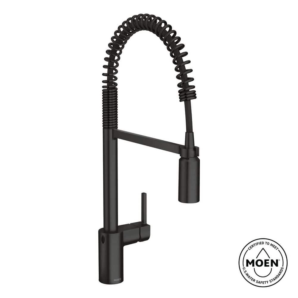Moen Align MotionSense Wave Single Handle Spring Pulldown Kitchen Faucet with Power Clean Technology