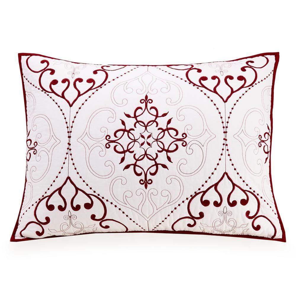 Modern Heirloom Chambers 3-Piece Embroidered Quilt Set