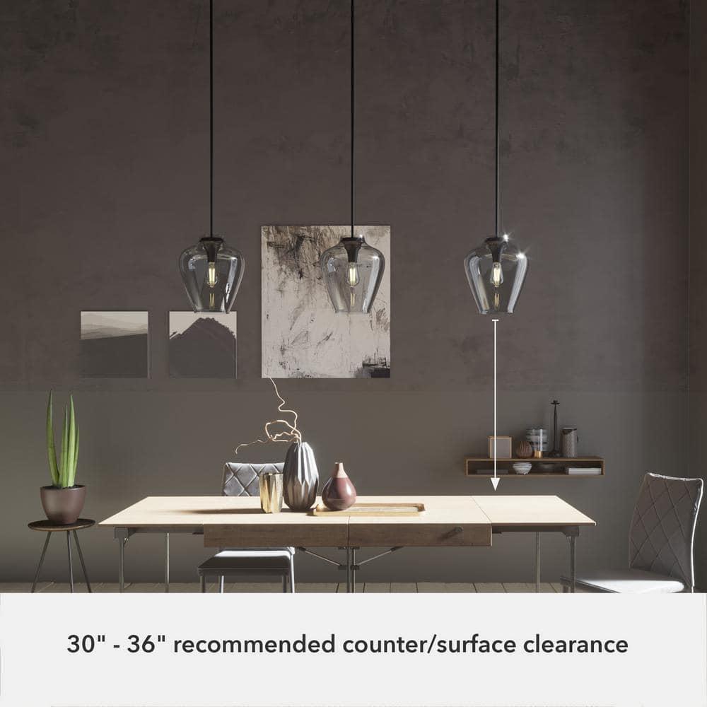 Corrigan Studio® Kedzior 1 - Light 12 inch Single Teardrop Pendant