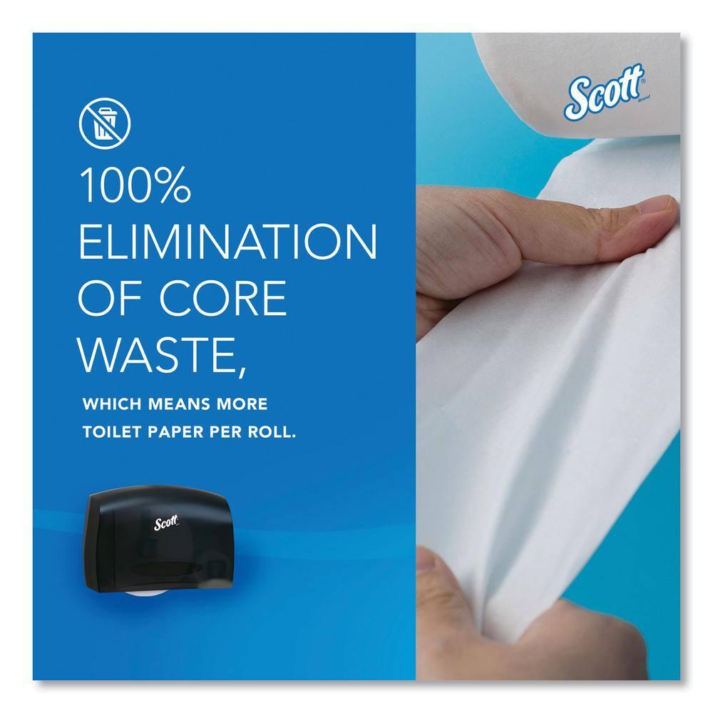 Scott Essential Coreless Jumbo Roll Tissue Dispenser, 14.25 x 6 x 9.7, Black -KCC09602