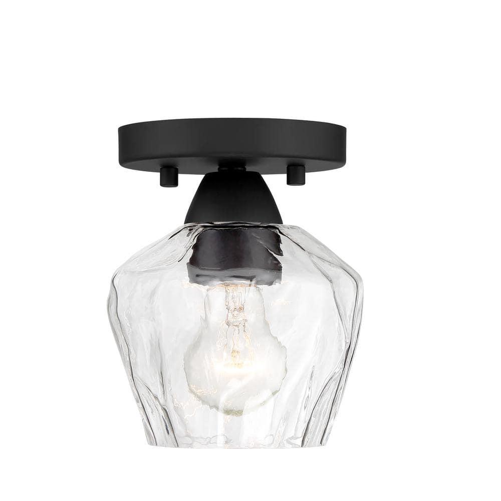 1 Light Convertible Mini Pendant-Coal Finish    -Traditional Installation Minka Lavery 2171-66A