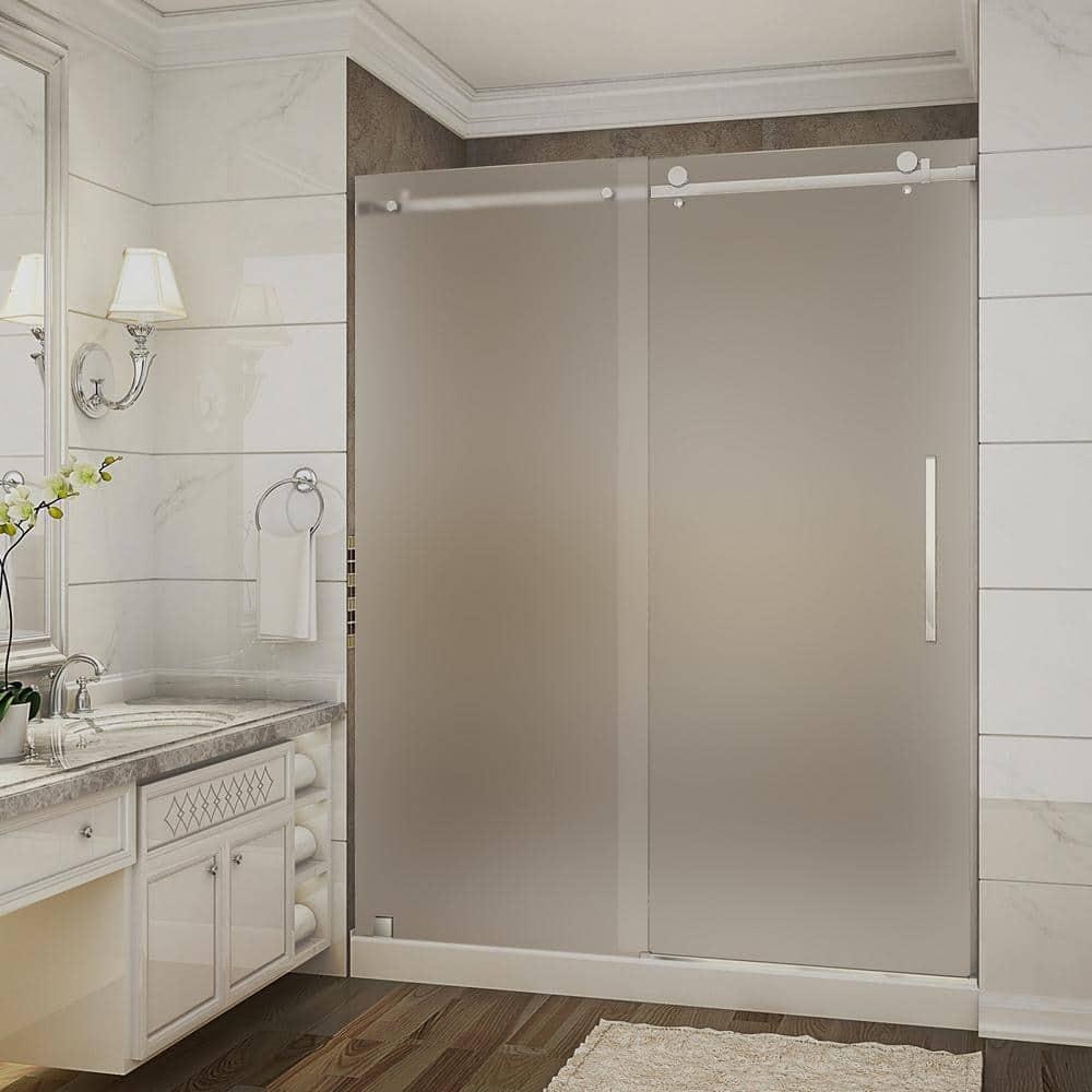 Moselle 77.5" Single Sliding Frameless Shower Door