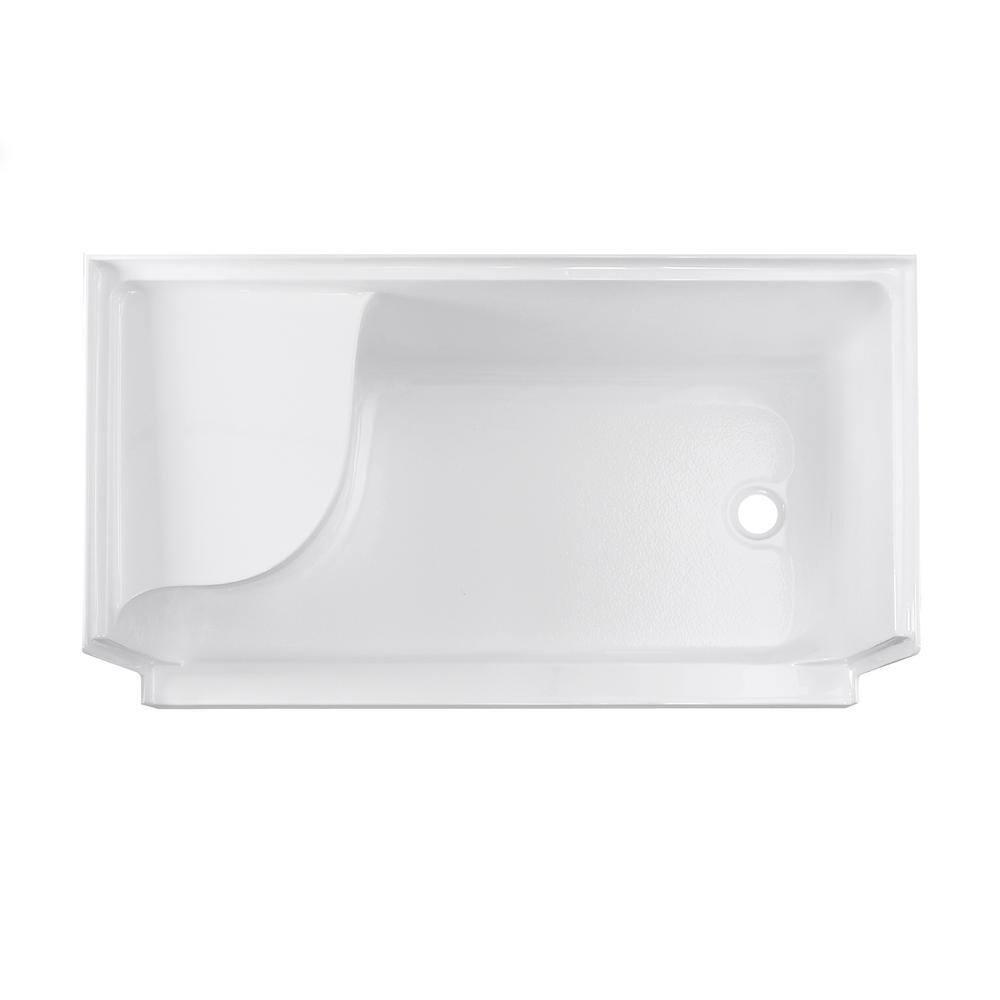 Aquatique 60" x 32" Single Threshold Shower Base