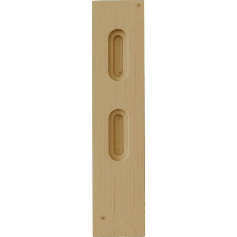 Ekena Millwork BKTW01X08X08OLAL Medium Olympic Wood Wood Brackets, 1 3/4"W x 8"D x 8"H , Alder