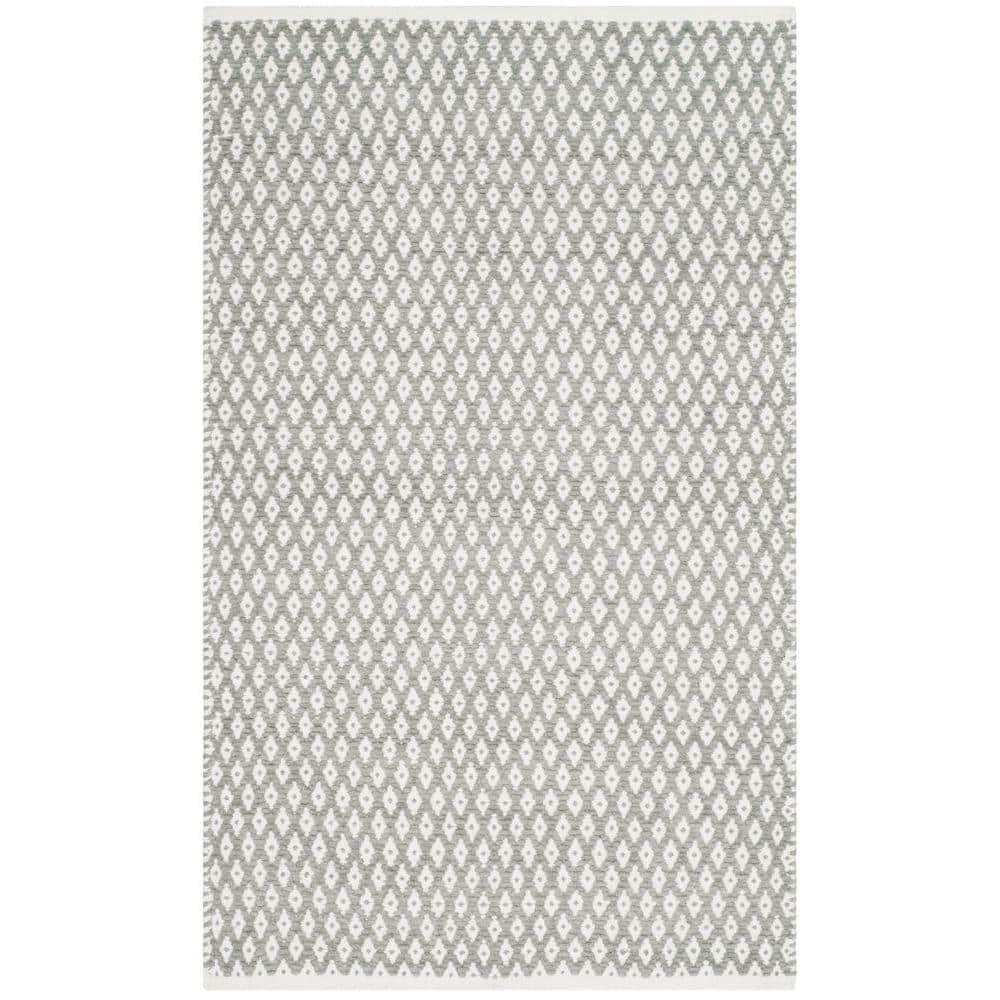 Boston BOS685 Power Loomed Accent Rug - Grey - 2'6"x4' - Safavieh.
