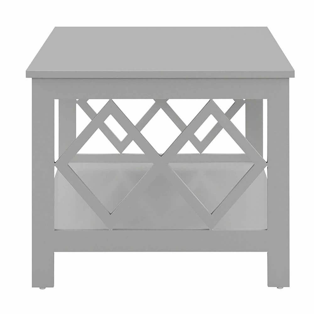 Diamond Coffee Table, Gray