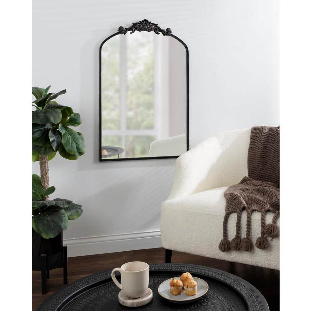 Fleur De Lis Living Anglo Metal Flat Mirror