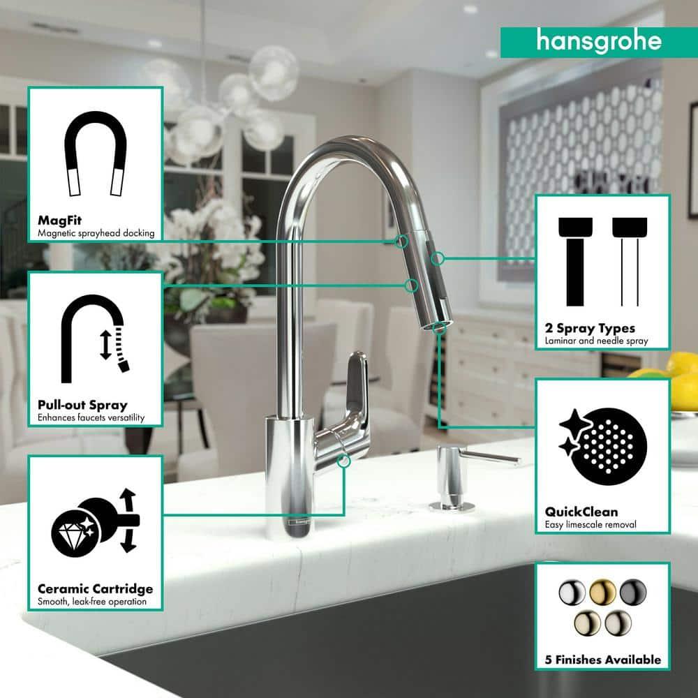 Focus Single Handle Kitchen Faucet
