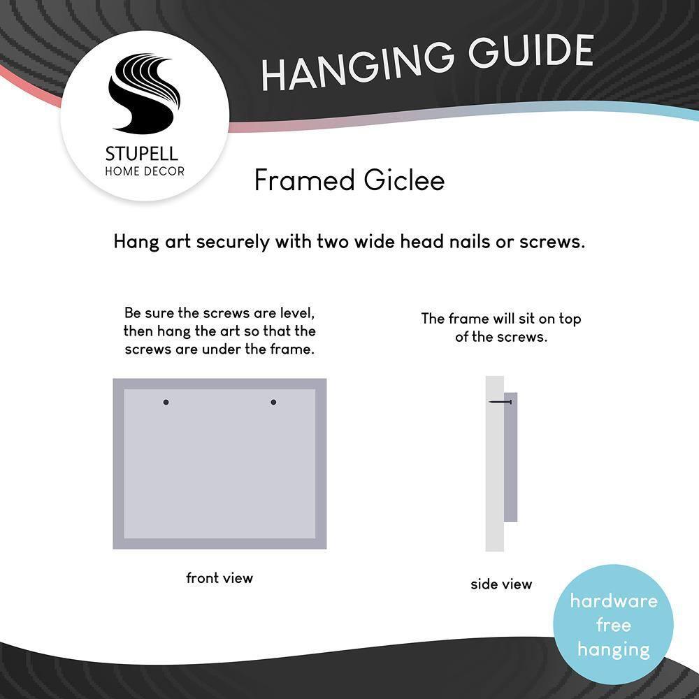 Stupell Industries Art Deco Summer Sun Geometric Line Bursts Outer Space Painting Black Framed Art Print Wall Art, 16 x 20