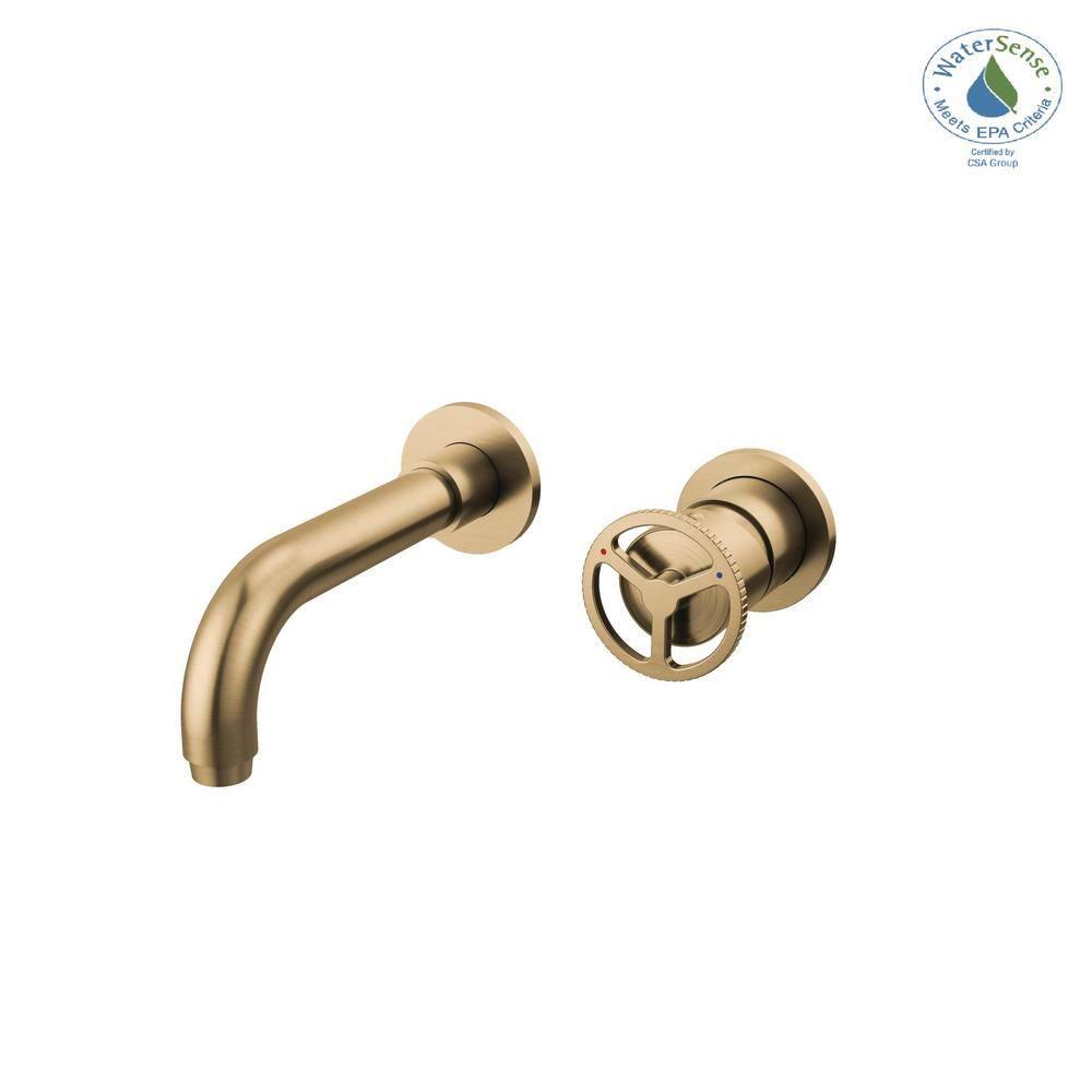 Trinsic Two Handle Wall Mount Bathroom Faucet Trim