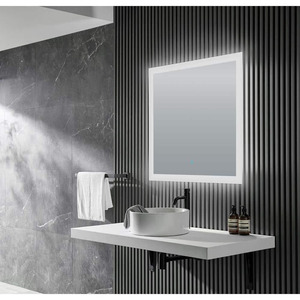 ANZZI Neptune Flat LED Wall Mirror