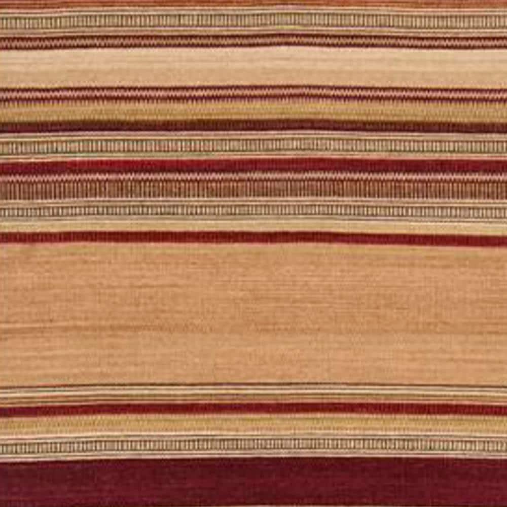 Striped Kilim STK313 Hand Woven Indoor Runner Rug - Red - 2'3"x8' - Safavieh