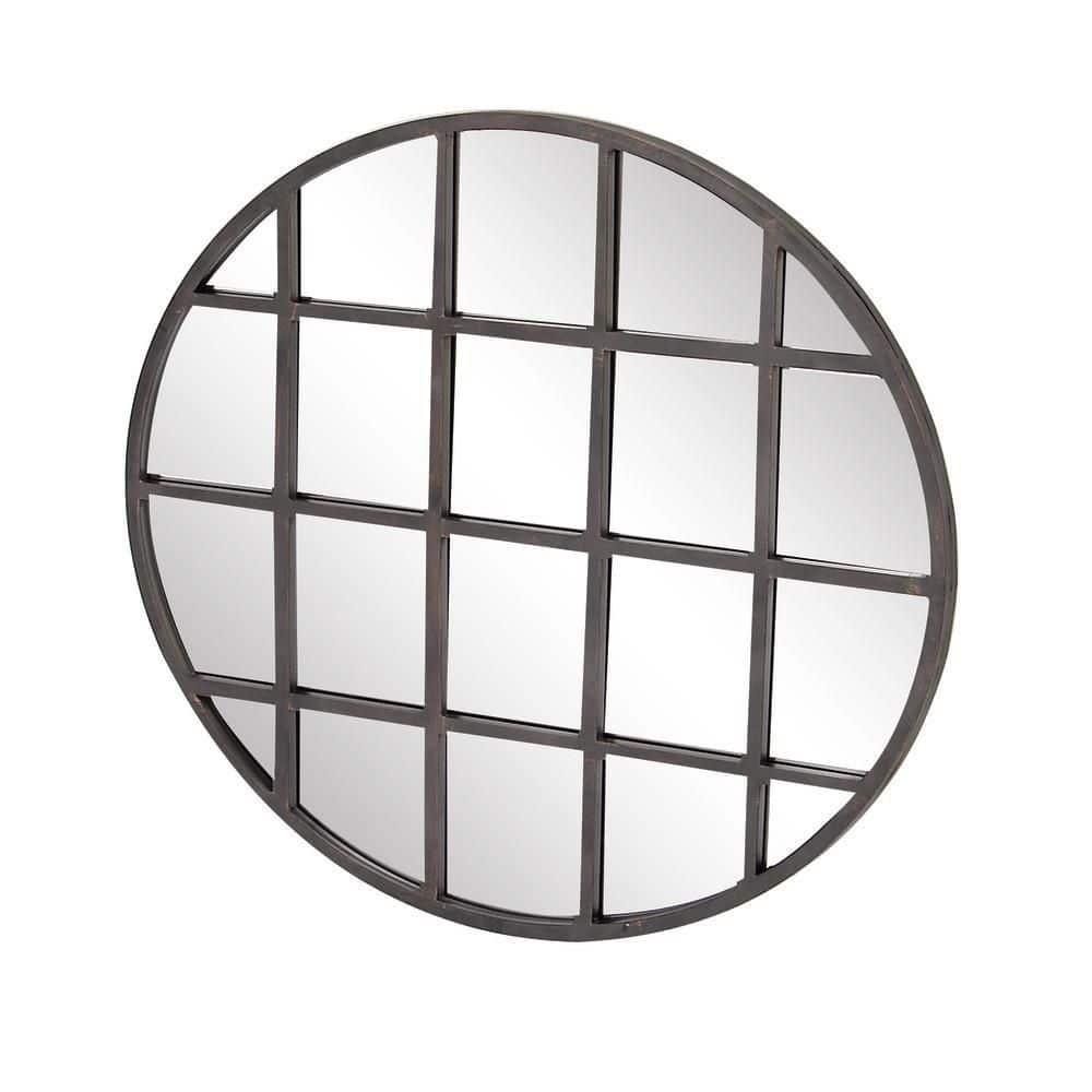 Paneled Modern & Contemporary Accent Mirror