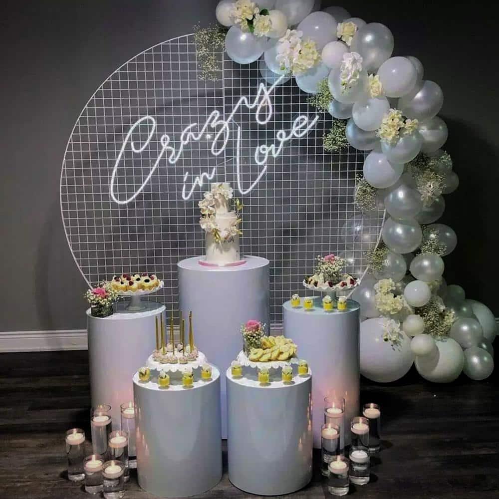 47" inch Diameter 1/4" Clear Plexiglass Sheet, Round Cake Disc, Lucite Circle Flat Edge Plexiglass Table Top by Fab Glass and Mirror