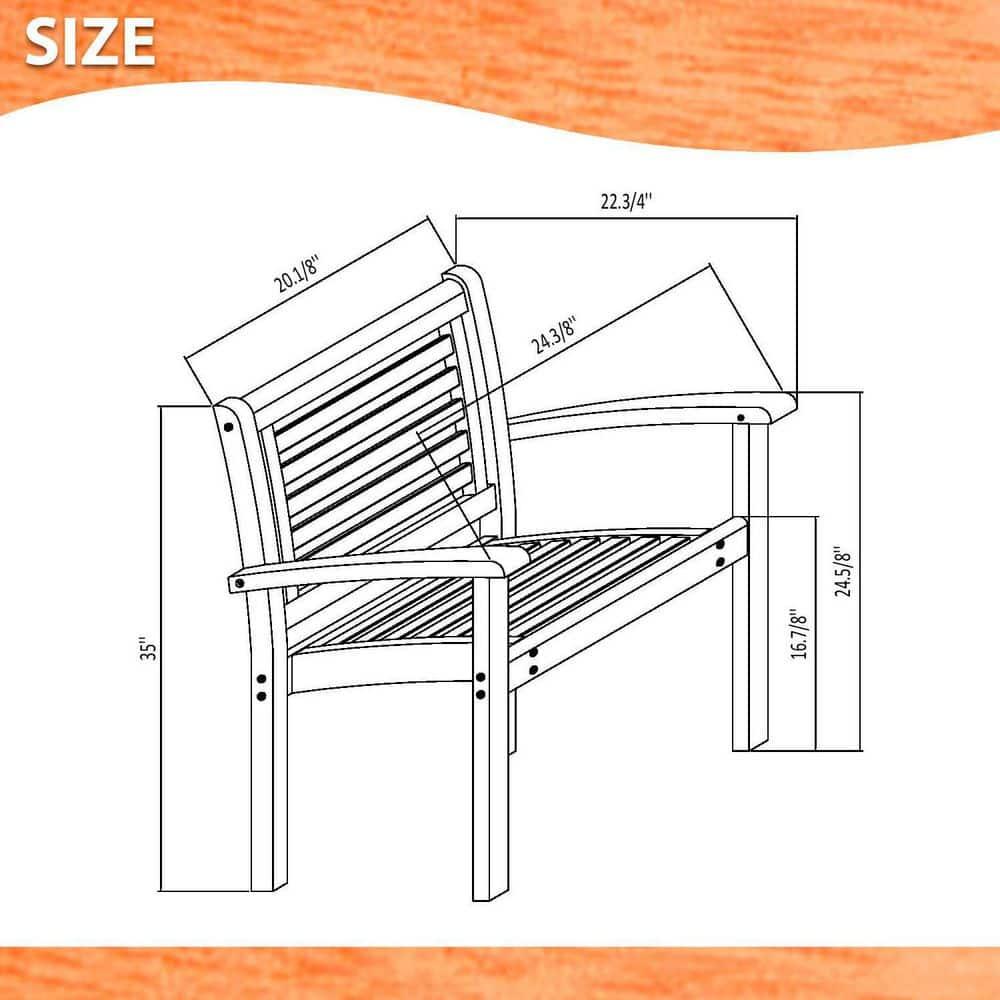 Milano 9-Piece Square Patio Dining Set, Solid Wood 100% FSC Certified