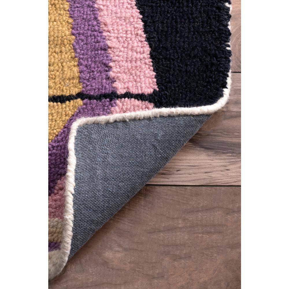 nuLOOM Ofelia Hand Tufted Wool Accent Rug, 3' x 5', Multi