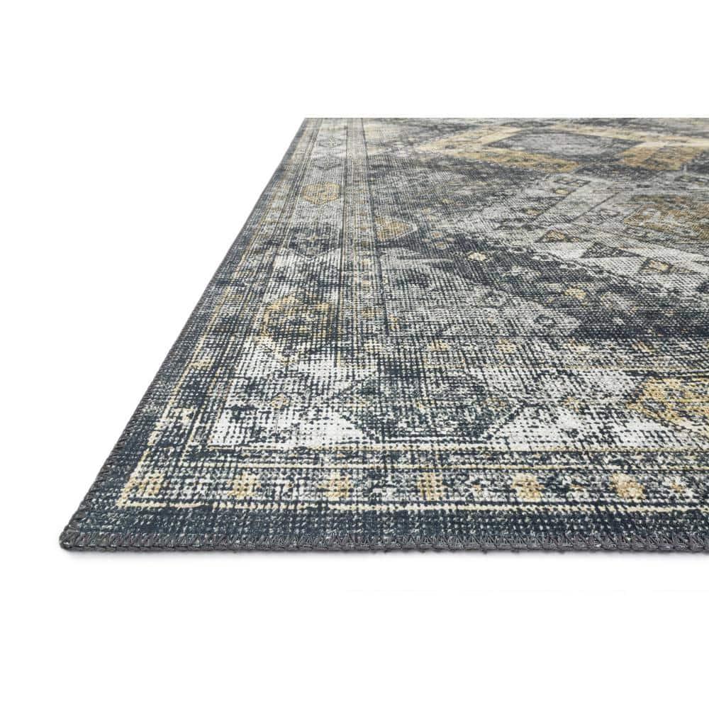 Loloi II Skye Oriental Graphite / Silver Area Rug