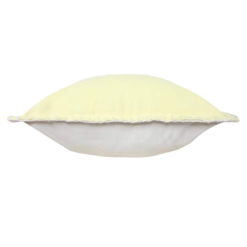 Ebern Designs Contemporary Solid Stonewashed Handmade Cotton Throw Pillow Set