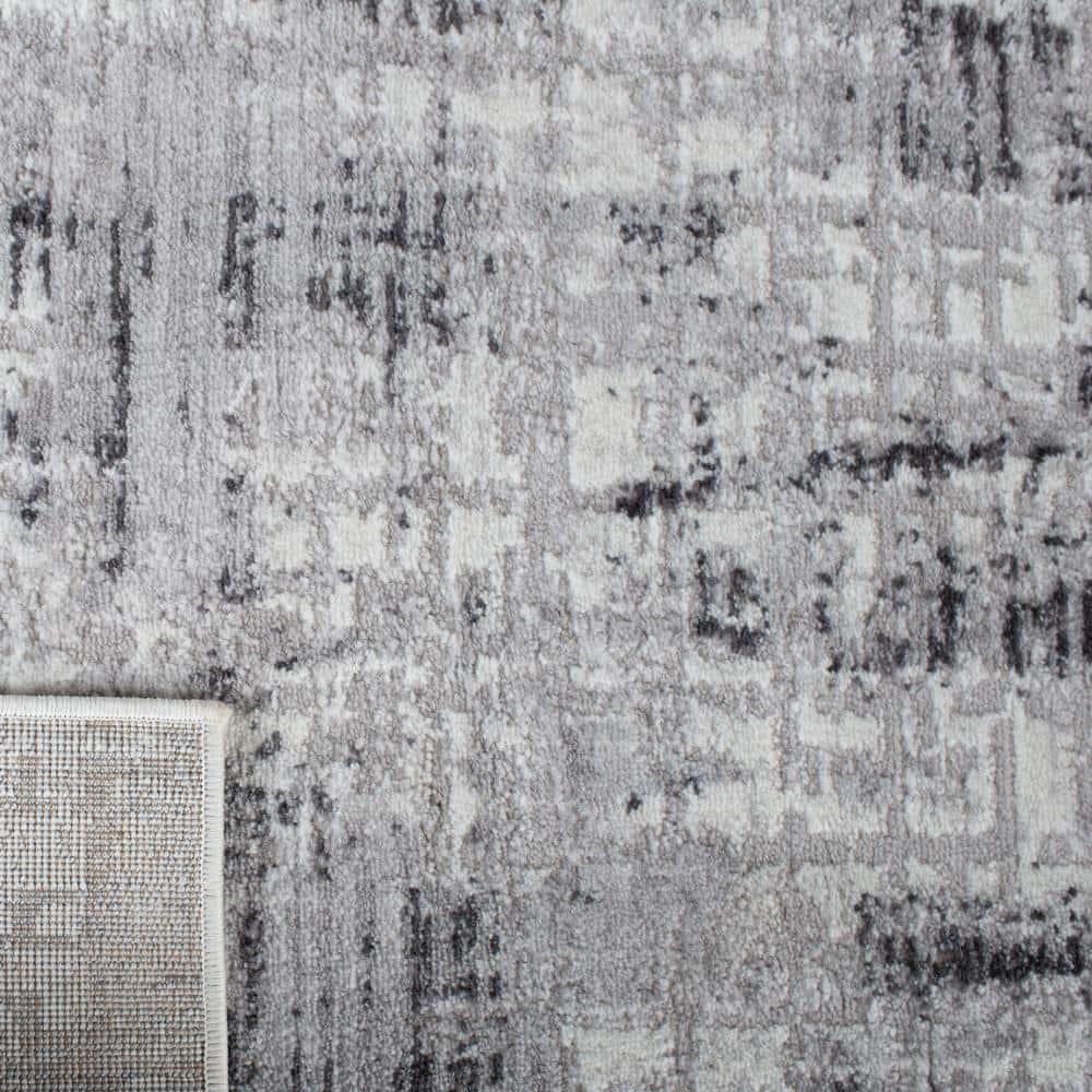 Amelia ALA786 Power Loomed Accent Rug - Grey/Charcoal - 3'x5' - Safavieh.