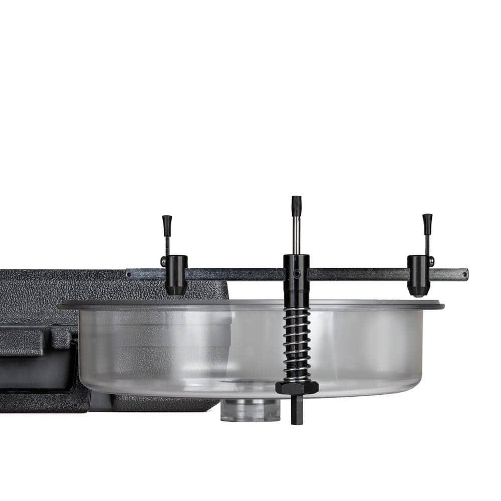 Jonard Tools AHC-10, Professional Grade Round Hole Saw Cutter, Includes Dust Shield and Case, Cuts Plywood Plasterboard Sheetrock Acrylic Up to 1 1/16” Thick, Adjustable Hole Size 2.2” to 10”, Silver