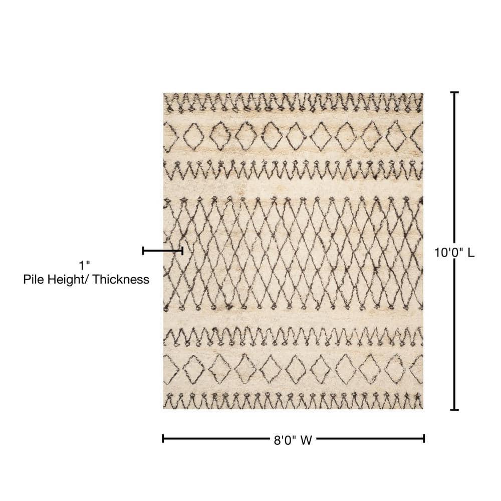Safavieh CSB851 Casablanca Area Rug-Finish:Ivory/Natural,Shape:Shape,Size:Size
