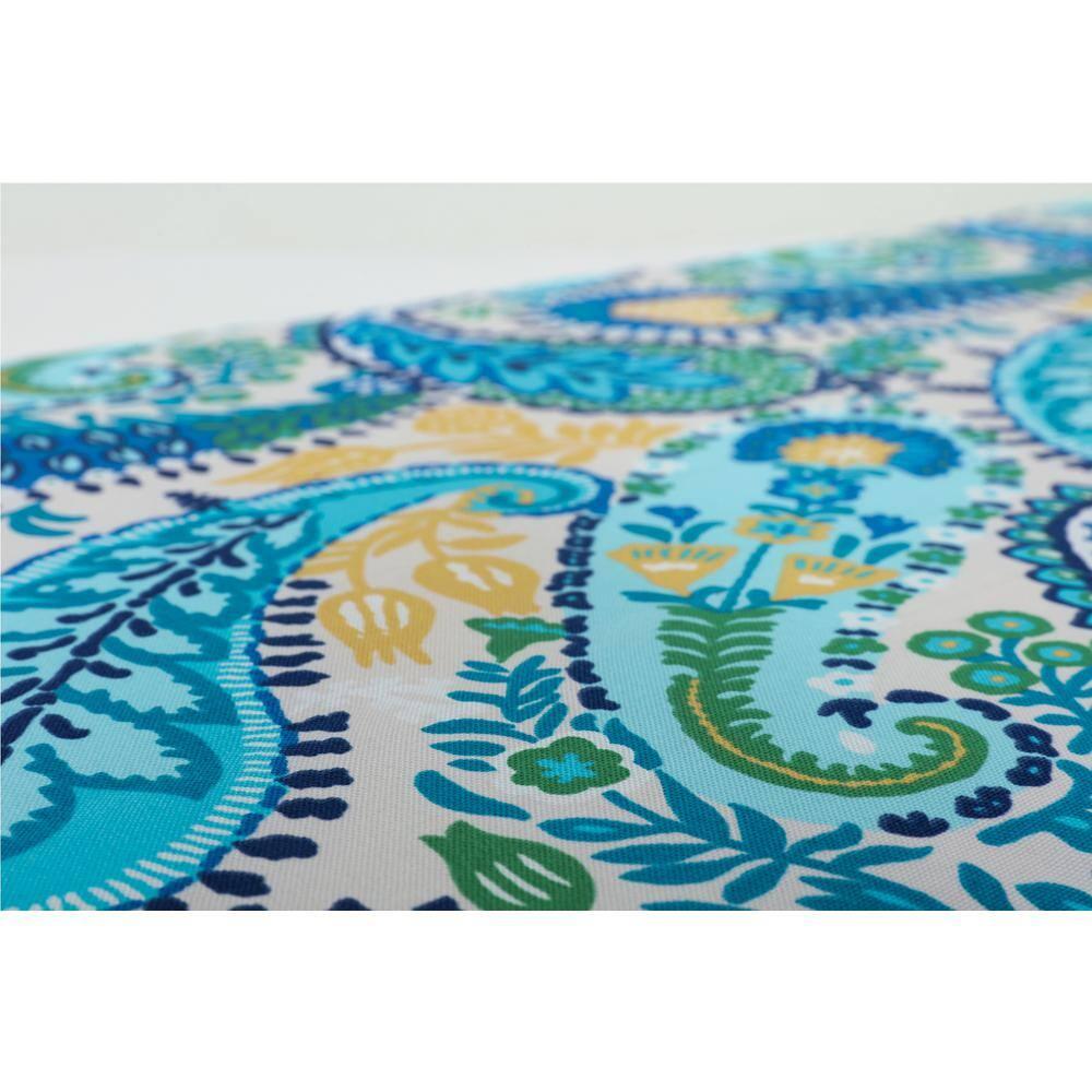 Pillow Perfect Paisley Indoor/Outdoor Throw Pillow (Set of 2)