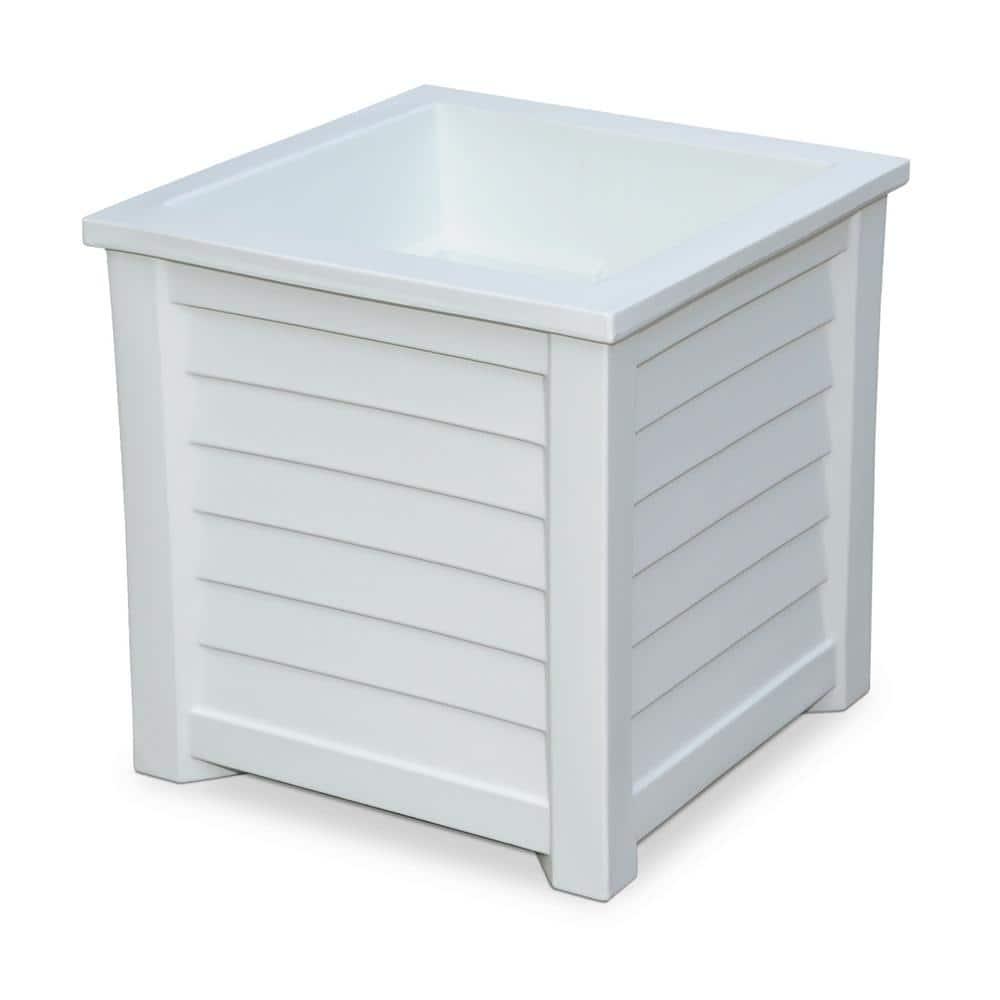 Lakeland Square Resin Planter with Water Reservoir