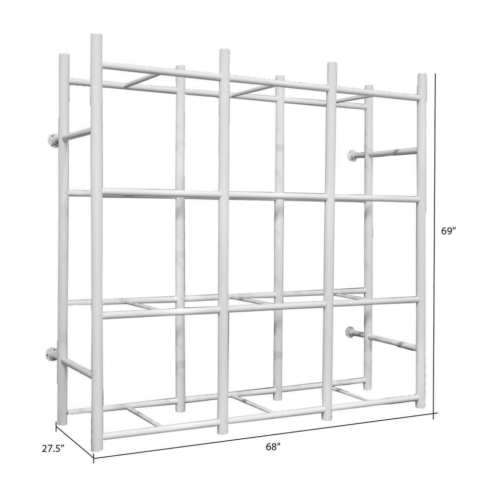 PROSLAT Bin Warehouse Rack - 12 Totes