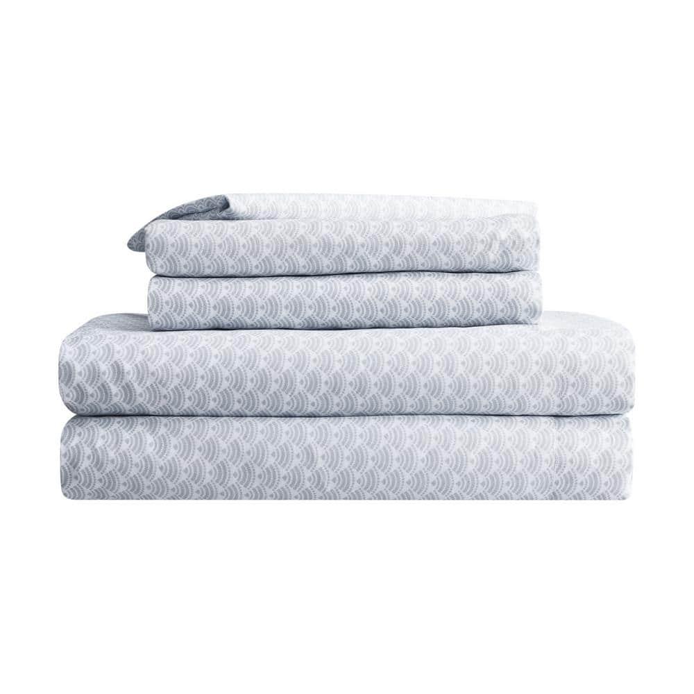 Serta Serta Simply Clean Microfiber Pleated 7 Piece Comforter Set