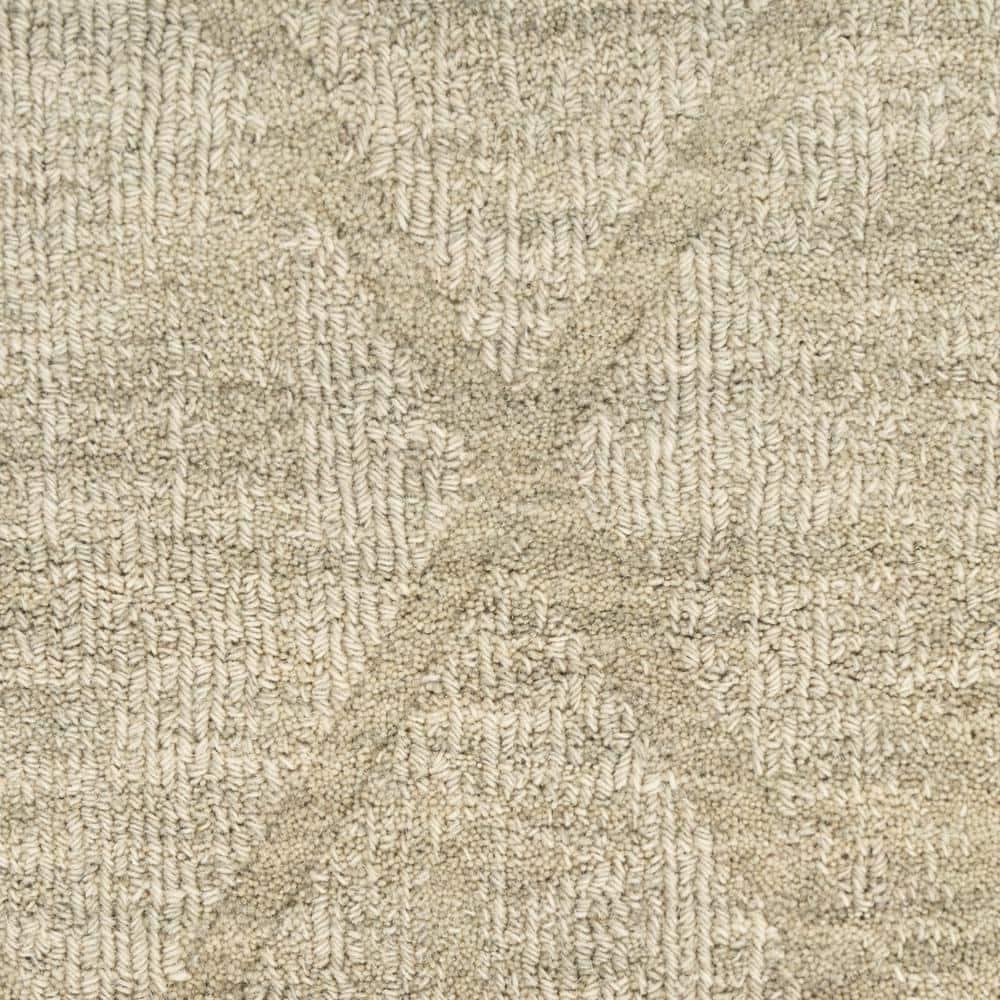 Nourison Wool Haven Sage Modern Wool Indoor Rug