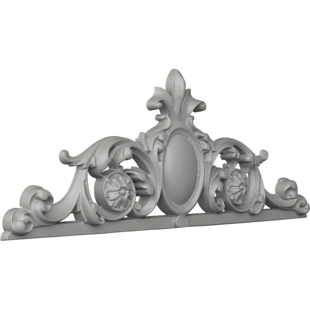 Ekena Millwork Valence 13.75'' H x 36.75'' W D Urethane Onlay Scroll
