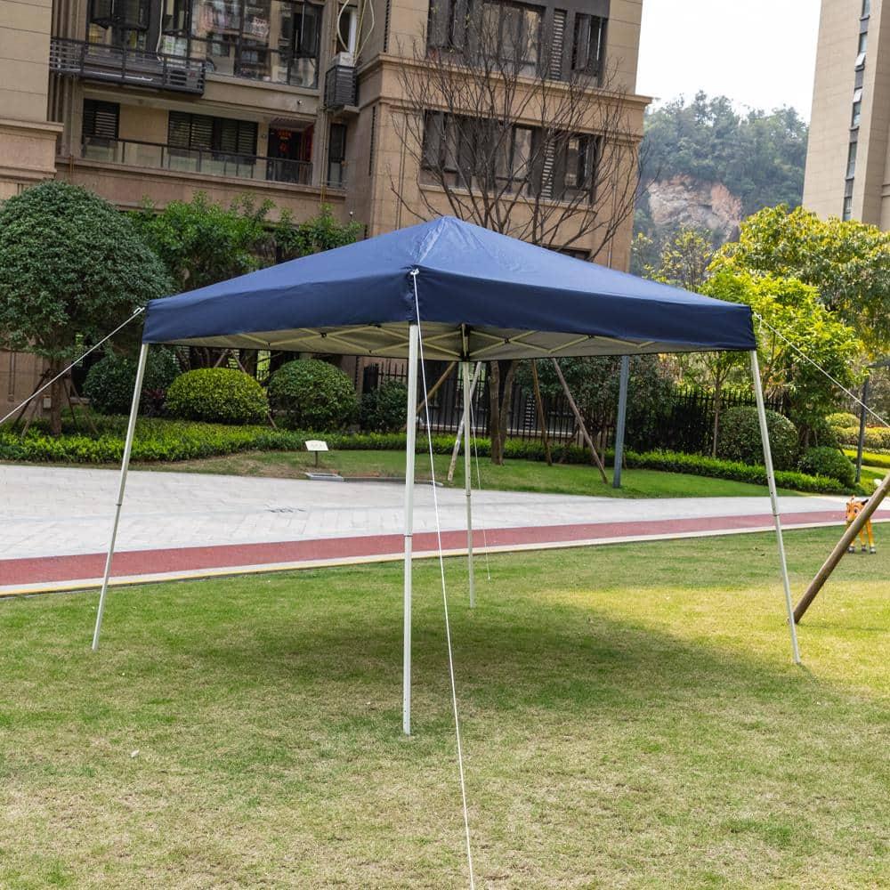 10 Ft. W x 10 Ft. D Steel Pop-Up Canopy