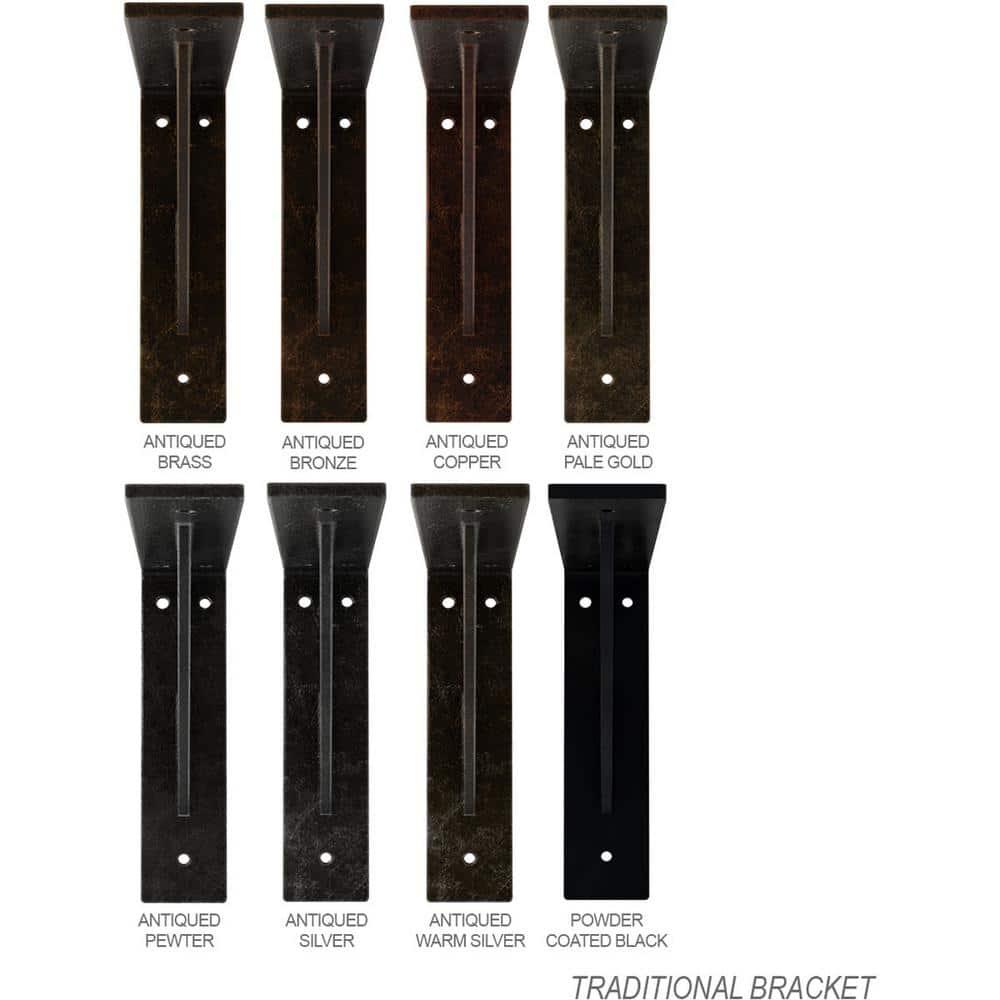 Ekena Millwork Traditional Steel Bracket