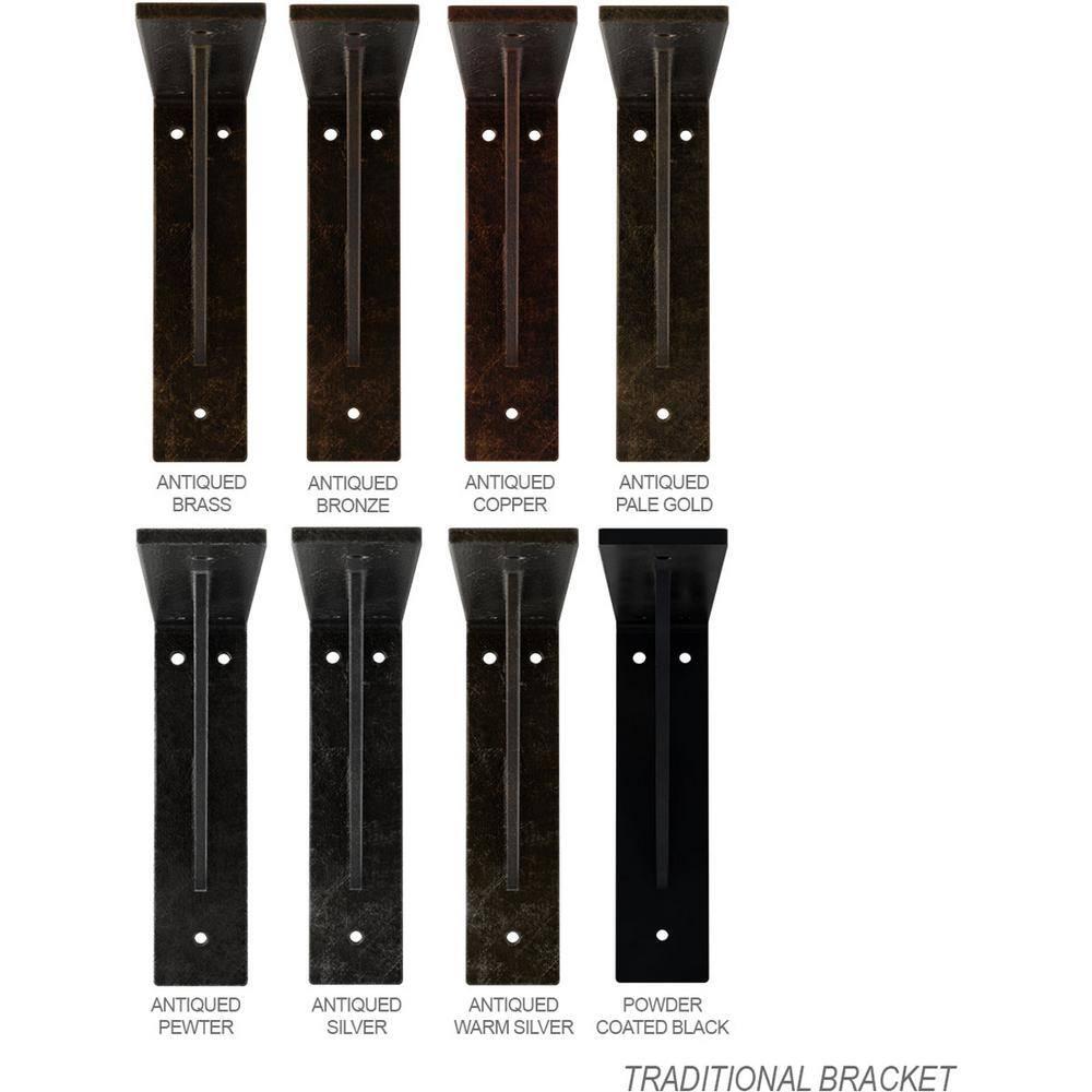 Ekena Millwork H 2'' W D Metal Bracket / Corbel