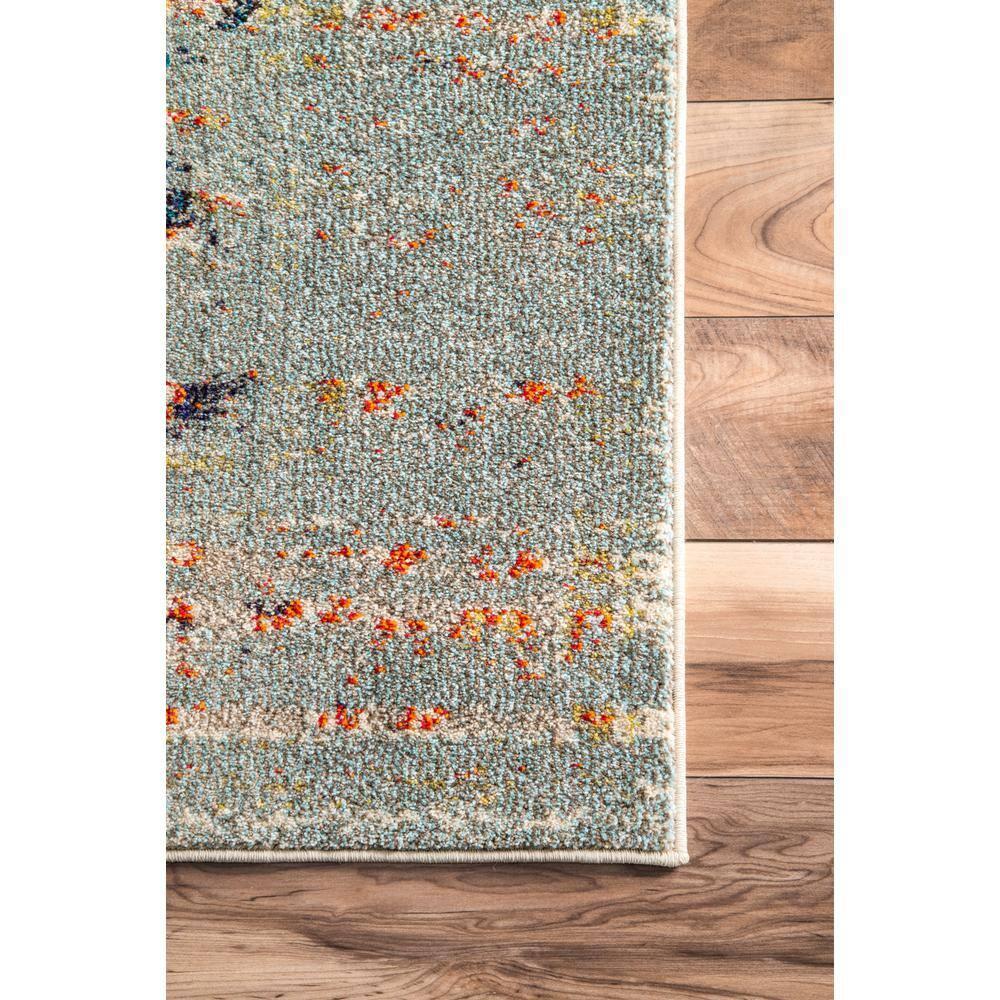 nuLOOM Sarita Distressed Persian Area Rug, 12' x 15', Gray