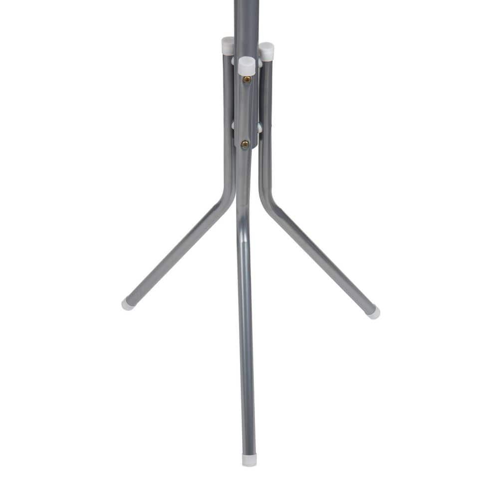 Mind Reader Mind Reader Coat Rack, Hall Tree, Freestanding, Coat Tree, Hat, Jacket, Purse, Metal, 14.75"L x 16.5"W x 69"H