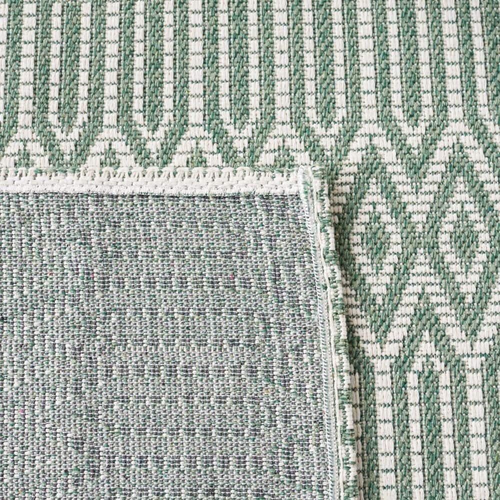 Martha Stewart Rugs Martha Stewart 405 100% Cotton Geometric Rug
