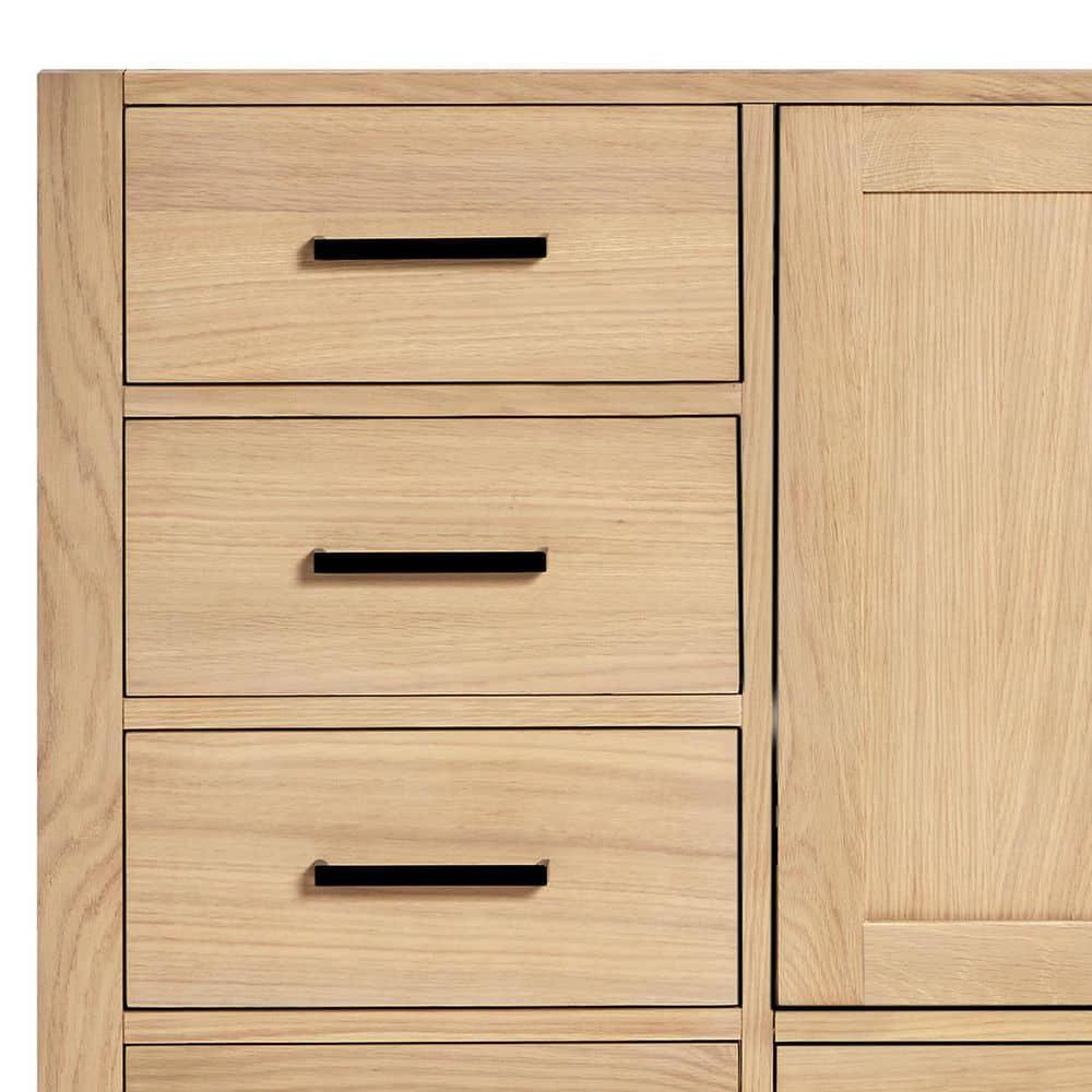 Ariel Bath Cambridge Single Bathroom Vanity with Carrara Marble Top