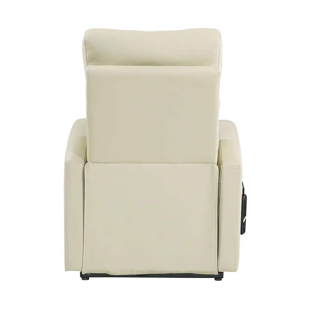 Ricardo 28.4" Wide Faux Leather Power Lift Assist Standard Recliner
