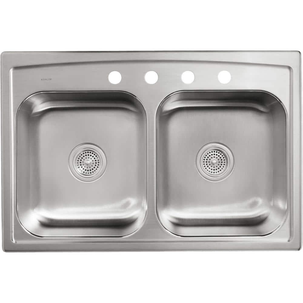 Whitehaven® Self-Trimming 32-1/2" L x 21-9/16" W x 9-5/8" Under-Mount Single-Bowl Sink with Short Apron
