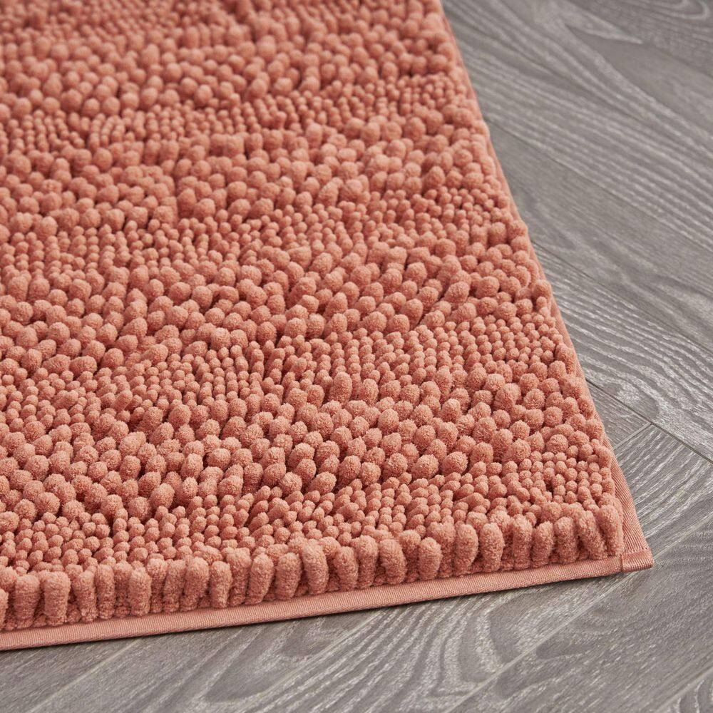 Laura Ashley Laura Ashley Astor Chenille 2 Pieces Non-Slip Bath Mat